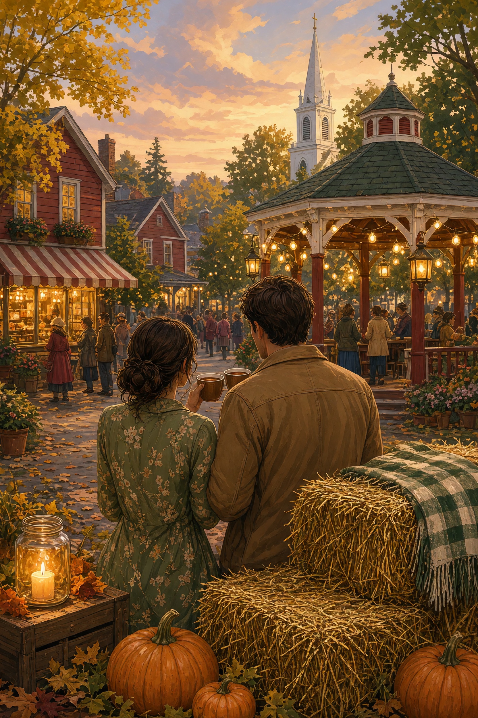 Small Town Romance print artwork